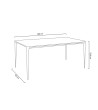 Stół SLIM 180 biały