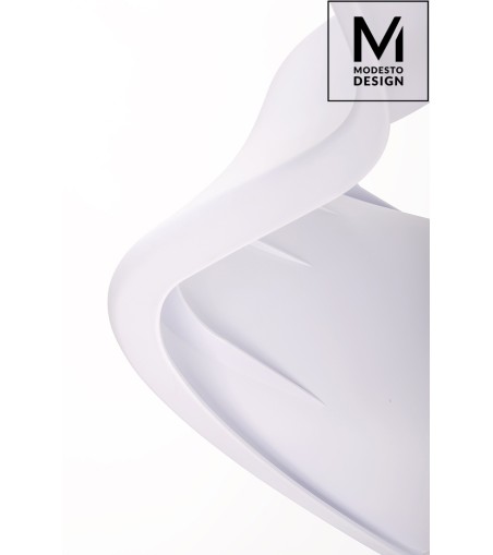 MODESTO krzesło HOVER białe -             polipropylen