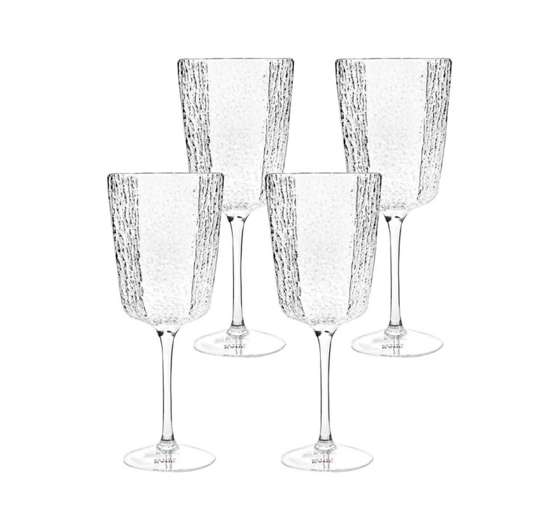 KARE komplet 4 kieliszków do wina         CASCATA 440 ml