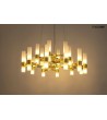 MOOSEE lampa wisząca TUBS 18 złota