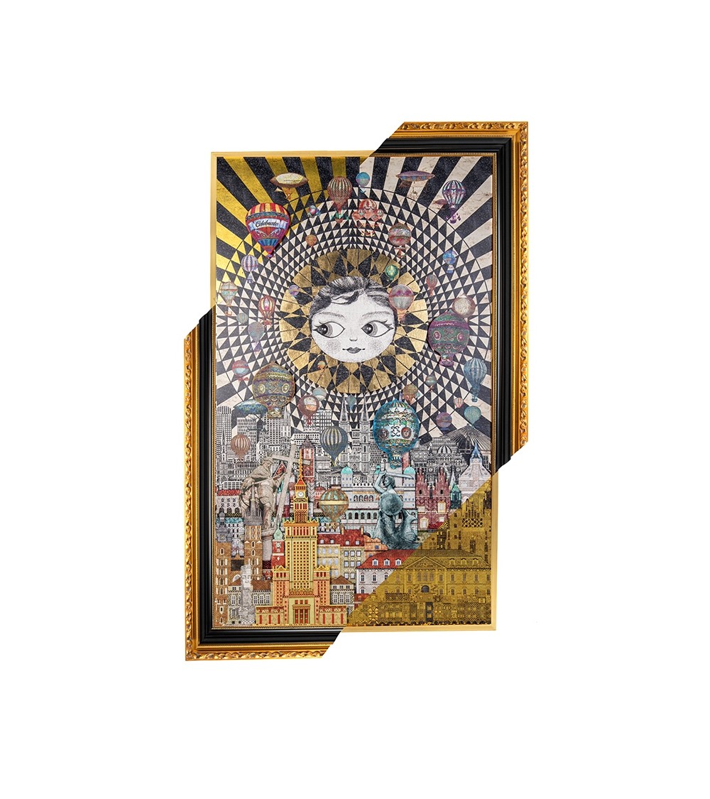 Obraz WARSAW GIRL 110x174 cm