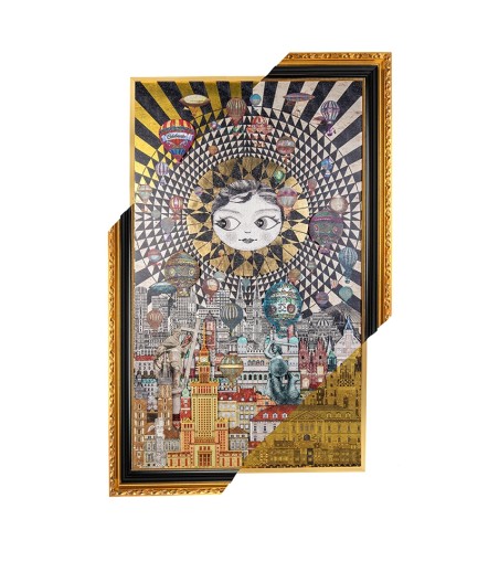 Obraz WARSAW GIRL 110x174 cm