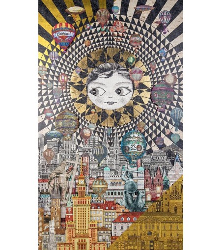 Obraz WARSAW GIRL 110x174 cm