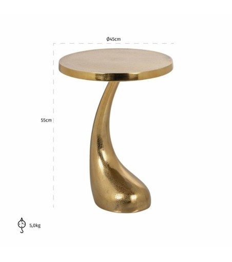 RICHMOND stolik DOLPHIN złoty