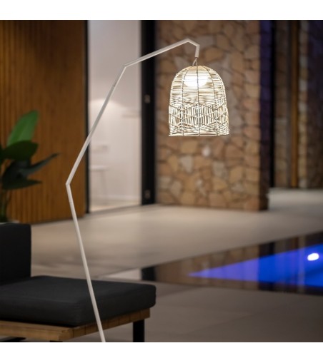 NEW GARDEN lampa podłogowa SANTORINI BATTERY