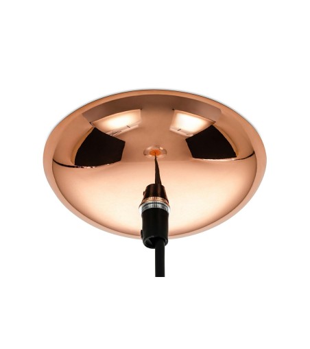 Lampa wisząca SANDRA 20 miedziana - szkło, metal