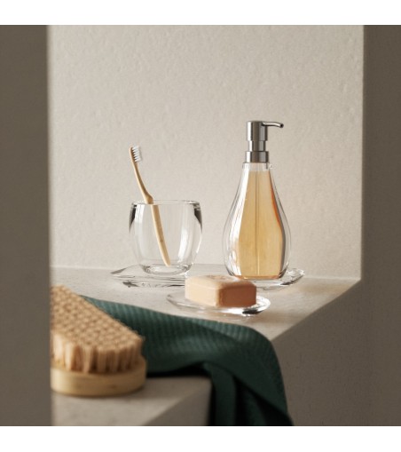 UMBRA dozownik do mydła DROPLET przezroczysty