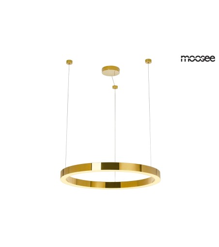 MOOSEE lampa wisząca RING LUXURY 70  złota