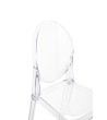 Krzesło barowe VICTORIA 75 cm transparentne