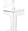 Krzesło barowe VICTORIA 75 cm transparentne