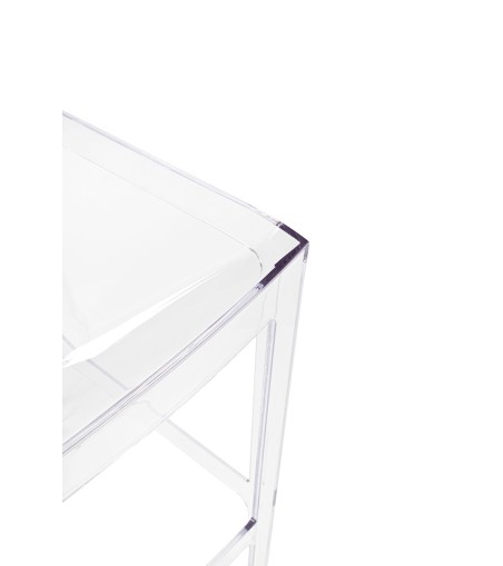 Krzesło barowe VICTORIA 75 cm transparentne