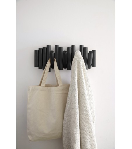 UMBRA wieszak na ubrania PICKET RAIL czarny