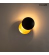 MOOSEE lampa ścienna ECLISE  złota / czarna