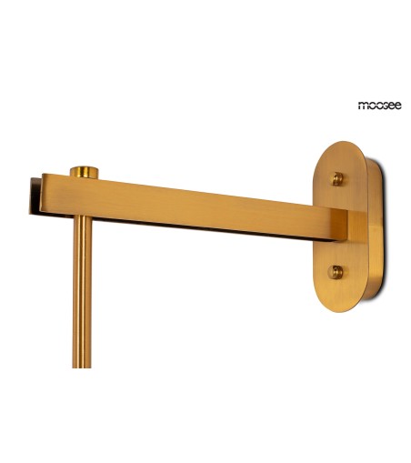 MOOSEE lampa ścienna LAMPION złota
