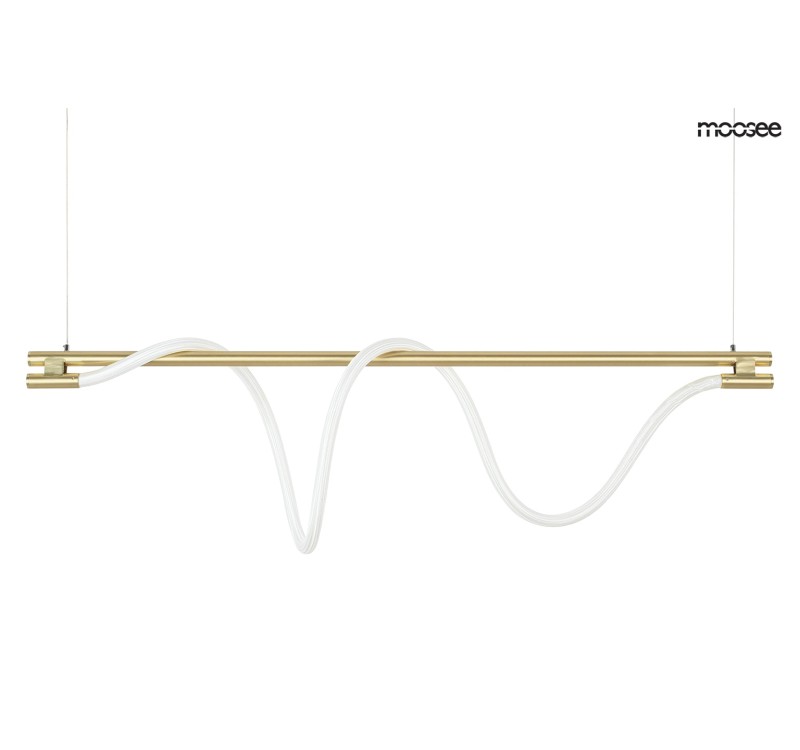 MOOSEE lampa wisząca SERPIENTE 120 złota