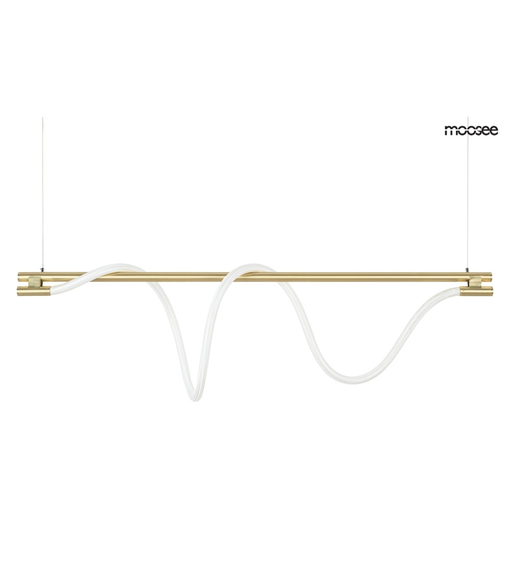 MOOSEE lampa wisząca SERPIENTE 120 złota
