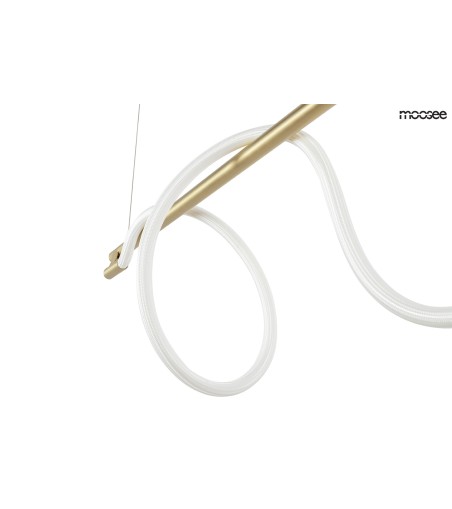 MOOSEE lampa wisząca SERPIENTE 120 złota