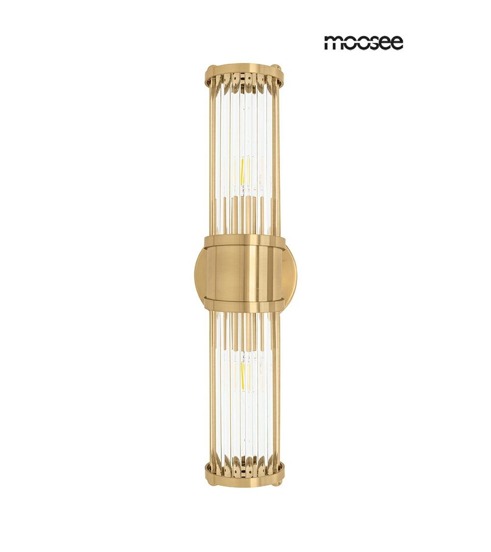 MOOSEE lampa ścienna PILAR TWIN złota
