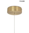 MOOSEE lampa wisząca SERPIENTE 120 złota