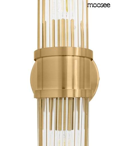 MOOSEE lampa ścienna PILAR TWIN złota
