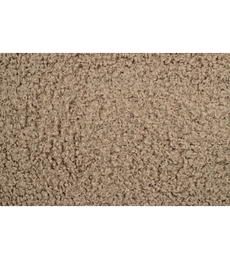 Fotel bujany PLUSH TEDDY ciemny beżowy