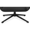 Fotel obrotowy VITA VELVET czarny PU