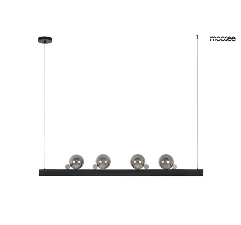 MOOSEE lampa wisząca LINEAL czarna