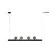 MOOSEE lampa wisząca LINEAL czarna