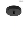 MOOSEE lampa wisząca LINEAL czarna