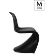 MODESTO krzesło HOVER czarne - polipropylen