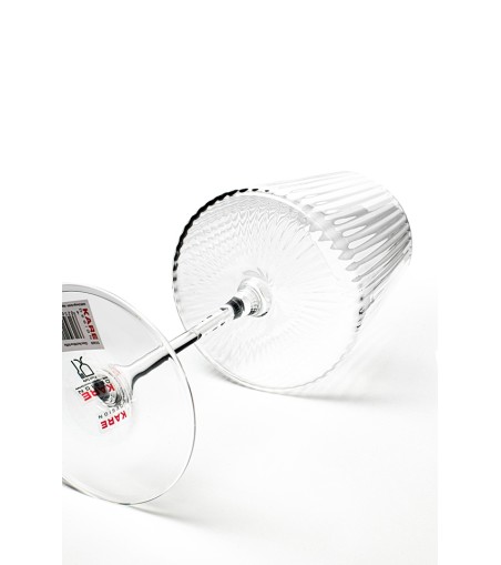 KARE komplet 4 kieliszków do wina RIFFLE  760 ml