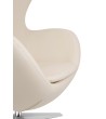 Fotel EGG SZEROKI PU beżowy