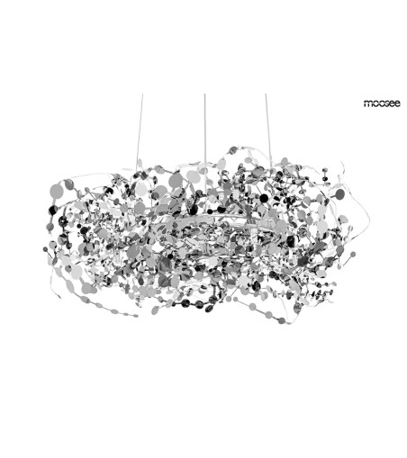 MOOSEE lampa wisząca MONETE 60 chrom