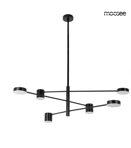 MOOSEE lampa wisząca PIAZETTA czarna