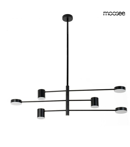 MOOSEE lampa wisząca PIAZETTA czarna