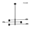 MOOSEE lampa wisząca PIAZETTA czarna