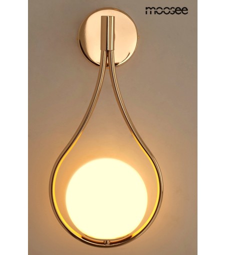 MOOSEE lampa ścienna ROMA złota