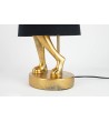 KARE lampa stołowa RABBIT 50 cm złota / czarna