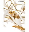 MOOSEE lampa wisząca FLORA 250 PP złota