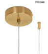 MOOSEE lampa wisząca FLORA 250 PP złota