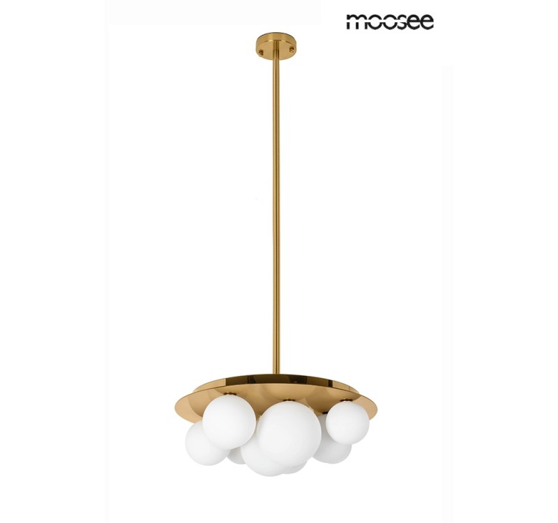 MOOSEE lampa wisząca BACARDI złota