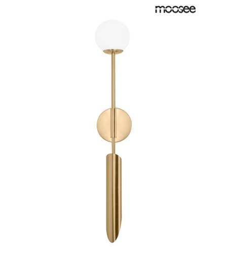 MOOSEE lampa ścienna LUCCA złota