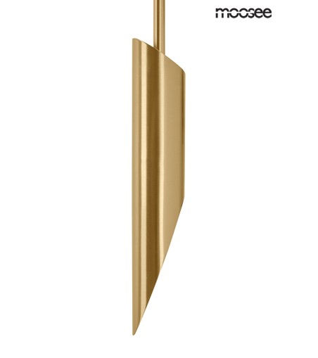 MOOSEE lampa ścienna LUCCA złota