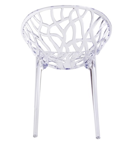 Krzesło KORAL transparentne  - poliwęglan
