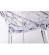Krzesło KORAL transparentne  - poliwęglan