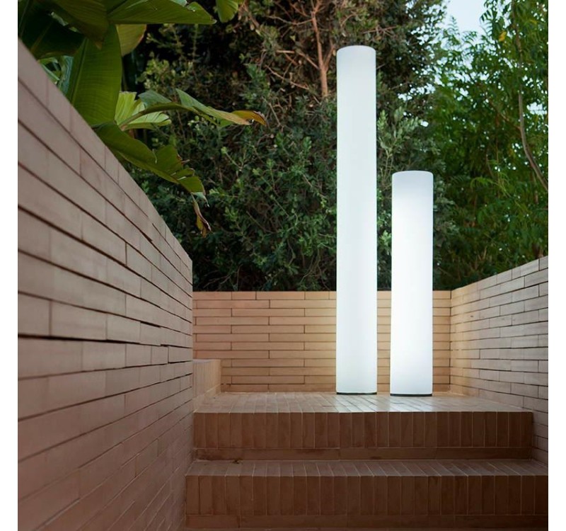 NEW GARDEN lampa ogrodowa FITY 160 CABLE biała