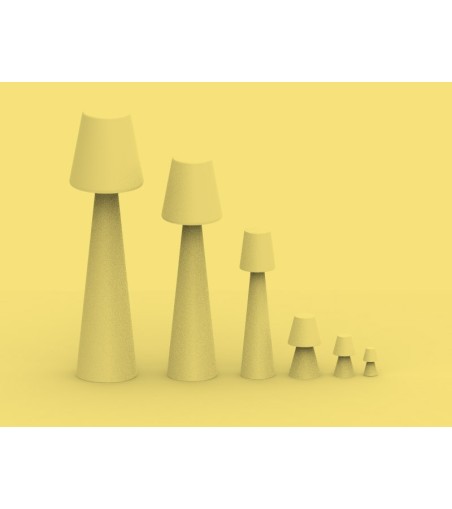 NEW GARDEN lampa podłogowa LOLA 110  BATTERY biała