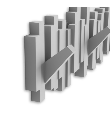 UMBRA wieszak na ubrania STICKS szary