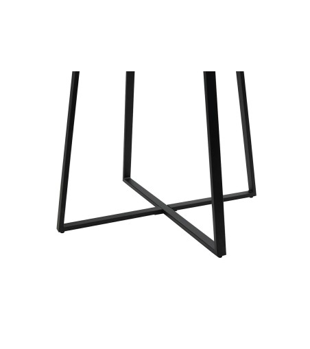 Stół CARAT 100 - MDF, czarna podstawa