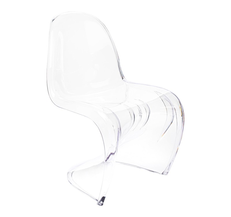 Krzesło HOVER PC transparentne - poliwęglan